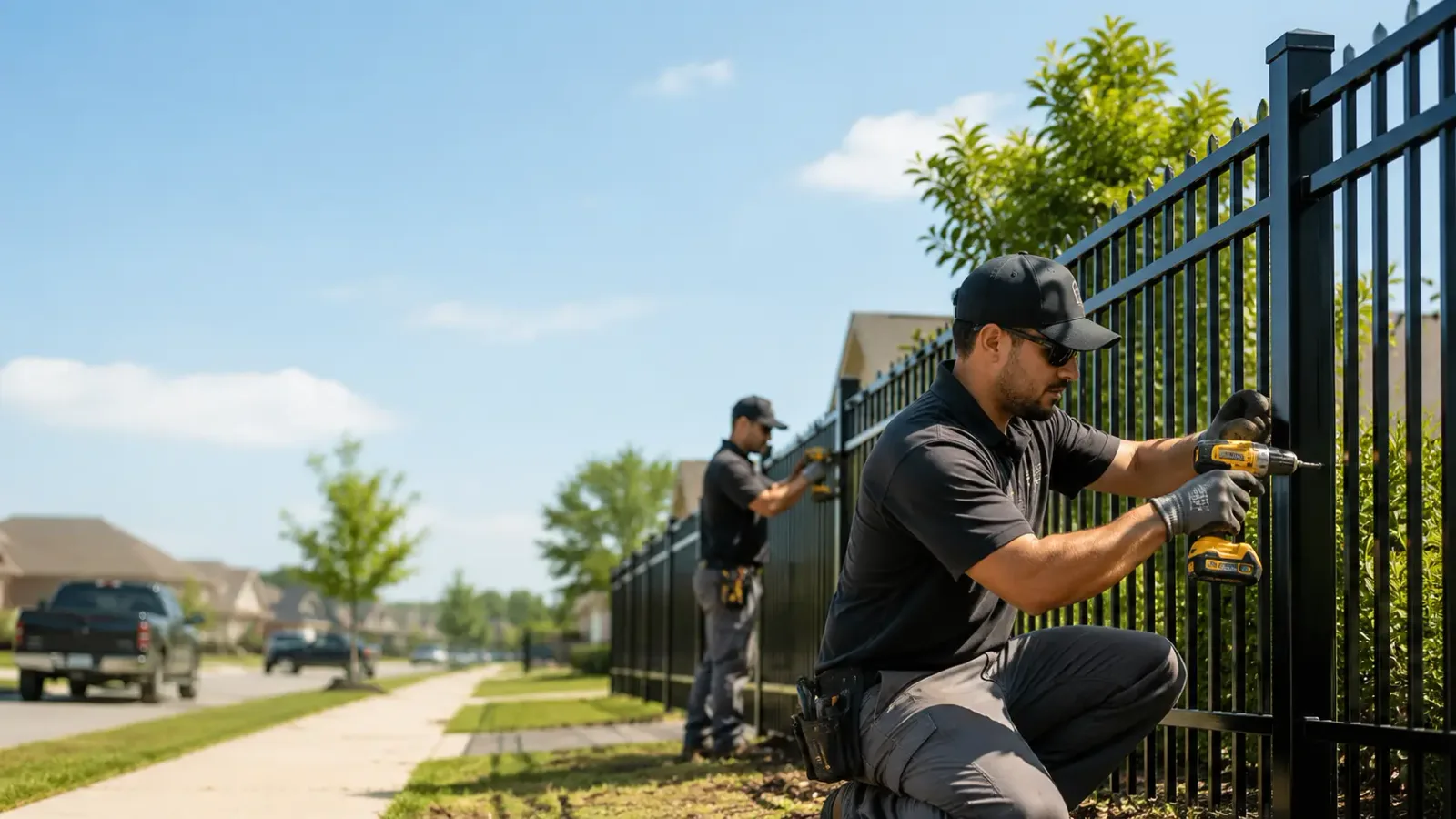 Metal Fence Installation in Cushing, WI
